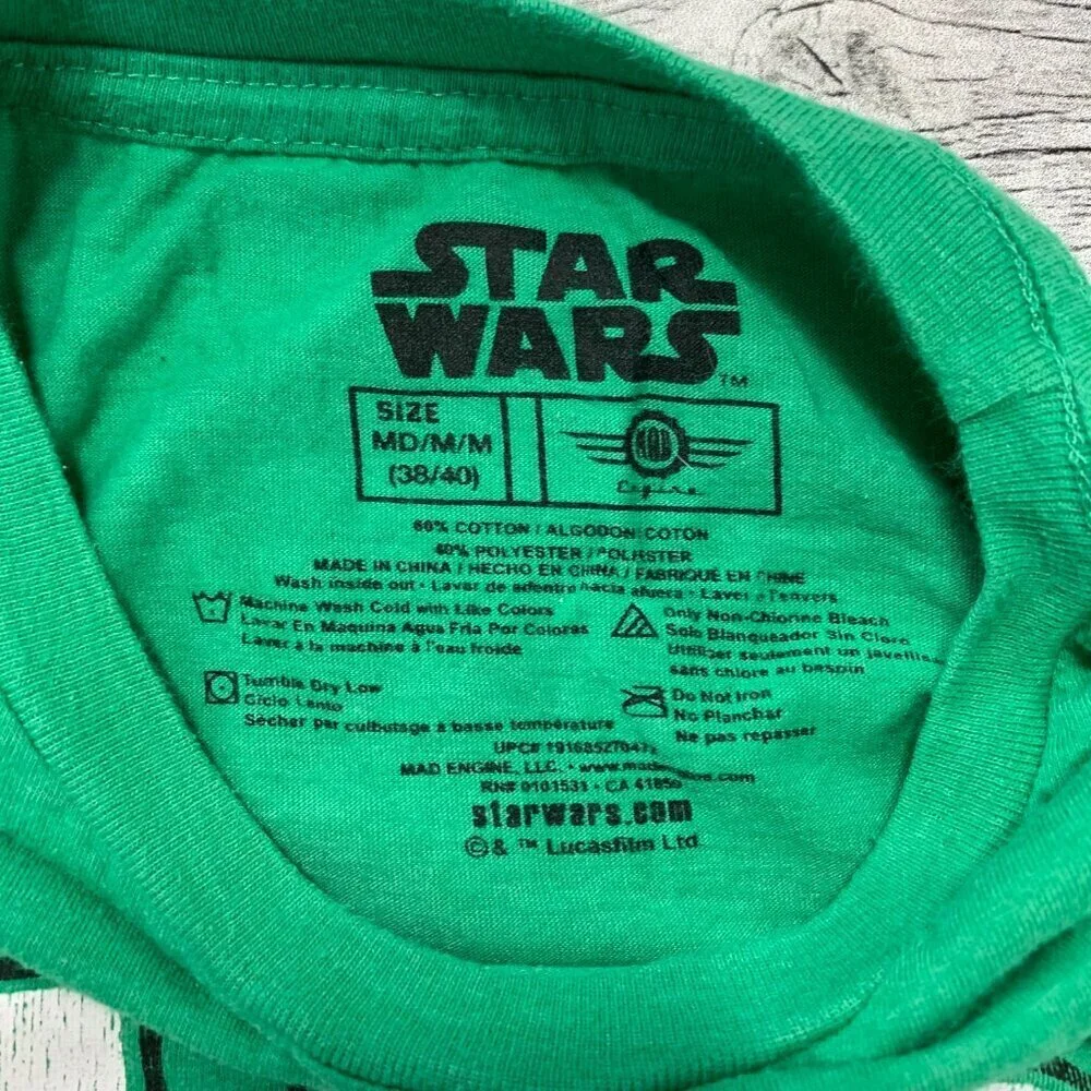I'm Not Jolly Darth Vader Green Christmas T-Shirt Tee - Picture 3 of 6